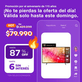 (Promoción de cumpleaños 🔥) Smart TV UHD 4K Samsung 55" UN55DU7000GCZB