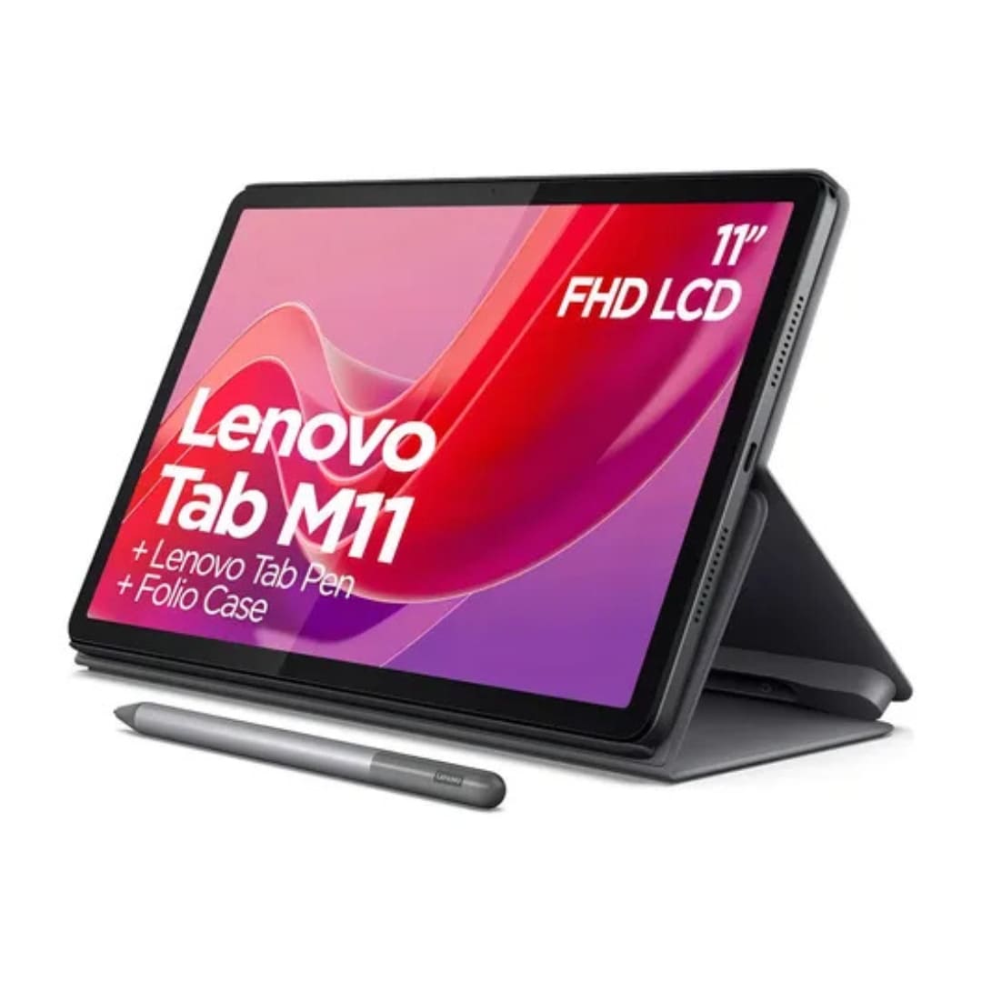 (Promoción de cumpleaños 🔥) Tablet Lenovo Tab M11 8gb Ram 128gb Funda Lápiz 11'' Wuxga Color Gris oscuro